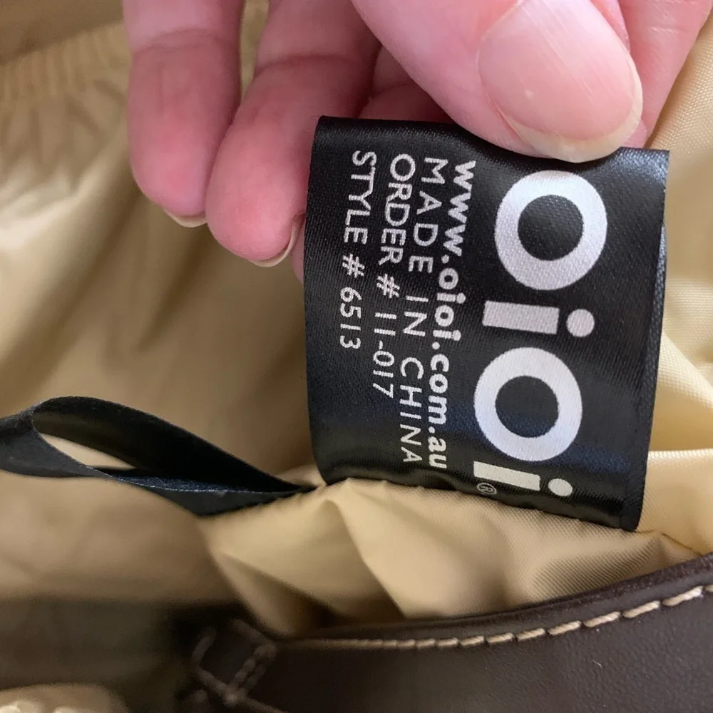 OiOi Australia retro hobo diaper bag baby bag